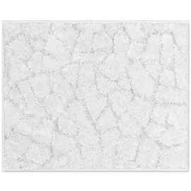 Linea Due Badteppich Terazzo Weiß 40 x 50 cm