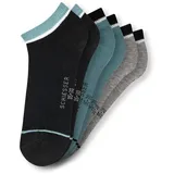 SCHIESSER Sneakersocken 3er Pack Bunt 35-38