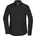 Damen Popeline Bluse langarm JN677 black XL