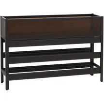 Proregal Hochbeet 120 x 82 x 30 cm Dunkelbraun