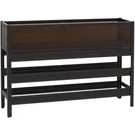 Proregal Hochbeet 120 x 82 x 30 cm Dunkelbraun