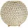 Home Affaire Windlicht Kristall Aluminium/Glas Goldfarben