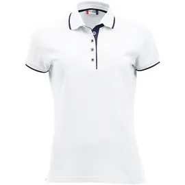 Clique Seattle Poloshirt Damen 00 - weiß S