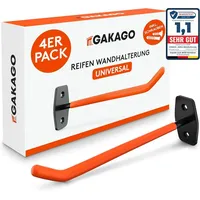 Gakago Reifenhalter Wandhalterung – 4er