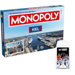Monopoly - Kiel inkl. Top Trumps THW Kiel