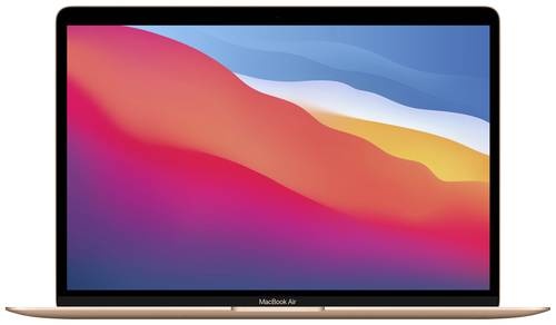 Apple MacBook Air 13 (M1, 2020) 33.8cm (13.3 Zoll) 8GB RAM 256GB SSD 8-Core CPU 7-Core GPU Gold MGND