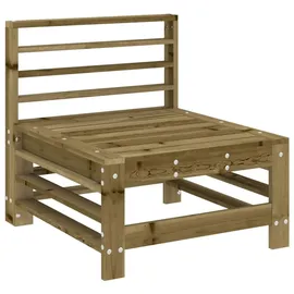 vidaXL Garten-Lounge-Set 8-tlg. Kiefernholz braun