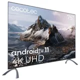 Cecotec Alu30075s, 75' 4k Led Fernseher - Black