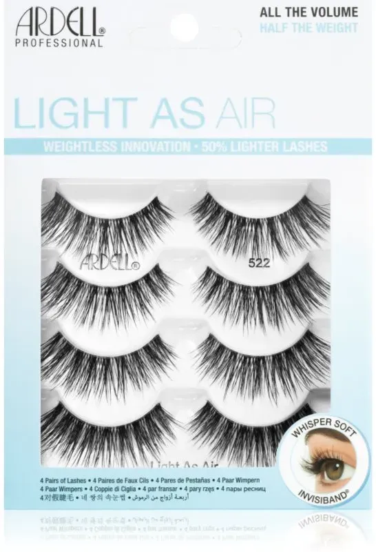 Ardell Light As Air Multipack künstliche Wimpern Typ 522 2x4 St.
