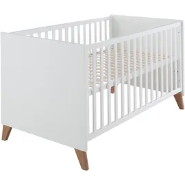 roba »Ole« Kombi-Kinderbett - 76x142x82cm - weiß - Holz / Holz