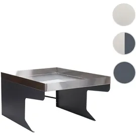 MCW Mähroboter Garage G60 70 x 100 x 47 cm edelstahl anthrazit