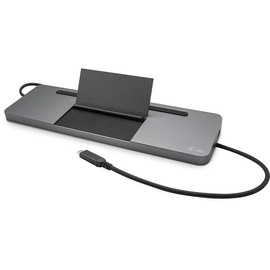 iTEC i-tec USB-C Metal Ergonomic 4K 3x Display Docking Station (C31FLATDOCKPDPRO)