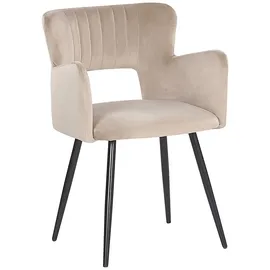 Beliani Esszimmerstuhl 2er Set SANILAC