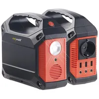 Revolt Powerstation mit 60-W-Modul, 155 Wh, 230 V, 12 V, USB, 180 Watt
