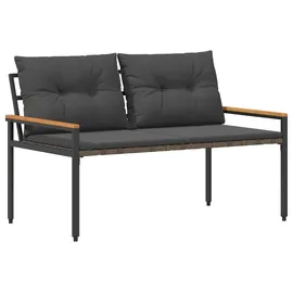 vidaXL Gartenmöbel-Set 4-tlg. Dunkelgrau