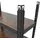 Trutzholm Wohnzimmerregal 150x75x30 cm dunkel Traglast 650 kg Steckregal Schwerlastregal Lagerregal