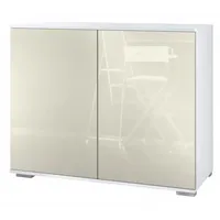 Vladon Kommode, Creme, Holzwerkstoff, 92.5x75.5x35 cm, Wohnzimmer, Kommoden &