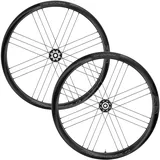 CAMPAGNOLO Shamal C21 2-way Fit Disc Tubeless Rennrad Laufradsatz - Black - 12 x 100 / 12 x 142 mm