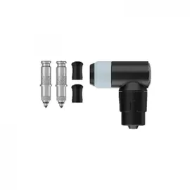 Schwalbe Clik Valve - Fahrrad Ventilaufsatz - DV-SCV Conversion Kit (Valves with Pump Head)