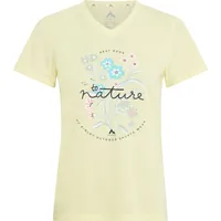 Mc Kinley Mckinley Damen NATA II T-Shirt, Melange/Yellow Light,