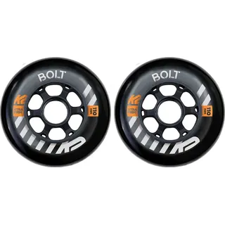 K2 Urban Bolt 110 MM 90A 2-Wheel Pack – Black – 30F3016