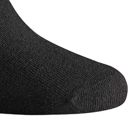 Rohner Basic Unisex Socken, Multipack - Cotton, Kurzsocken, einfarbig Schwarz 43-46 Pack