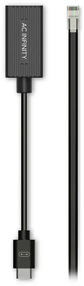 AC Infinity UIS Beleuchtungsadapter Typ-A, für RJ11/12 Stecker Leuchten mit PWM oder 0-10V Dimmer