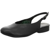 THINK! Damen, GUAD2 chromfrei gegerbte nachhaltige Halbschuhe, schwarz | Gr.: 37