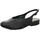 THINK! Damen, GUAD2 chromfrei gegerbte nachhaltige Halbschuhe, schwarz | Gr.: 37