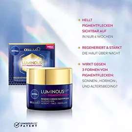 NIVEA Cellular Luminous 630 Nachtcreme gegen Pigmentflecken 50 ml