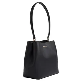 Michael Kors Pratt Medium Schultertasche Baumwolle/Synthetik Black