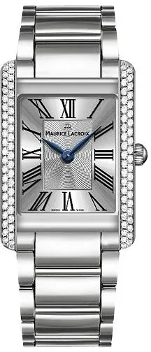 Maurice Lacroix Damenuhr Fiaba Square FA1205-SD502-110-1 - silber