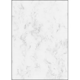 Sigel Motivpapier Marmor grau DIN A4 90 g/qm 25 Blatt