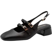 TAMARIS Damen, Sling Pump mit Blockabsatz