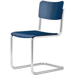 Thonet - Kinderstuhl S 43 K, kobaltblau