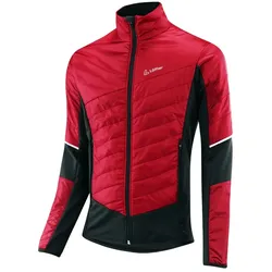Löffler Hybridjacke PL60 (wärmeisolierung, windabweisend) dunkelrot/schwarz Herren