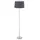 Relaxdays Stehlampe mit Stoffschirm 40x148,5x40 cm Grau/Silber