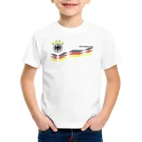 style3 T-Shirt Deutschland WM 2026 trikot fahne fan-artikel weltmeister europa EM weiß 104