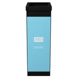 Paperflow Mülleimer 60 l Schwarz