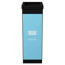 Paperflow Mülleimer 60 l Schwarz