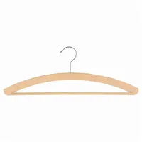 Weber Holz-kleiderbügel 42 Cm 3er-pack Mit Steg Gewachst