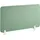 Beliani Schreibtischtrennwand grün 120 x 50 cm SPLIT