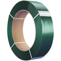 Banholzer & Wenz PET Kst.-Band grün 15,5x0,65 mm, Rol