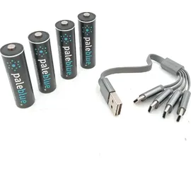 PaleBlue Mignon (AA)-Akku 1700 mAh 4 St.