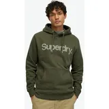 Superdry Core Logo City Loose Kapuzenpullover Army Khaki M