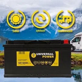 universal solar products Universal Power UPA12-120 120Ah 12V