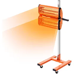 VEVOR 2200W Hochleistungs-Infrarot-Lackhärtungslampe die automatische Trocknung