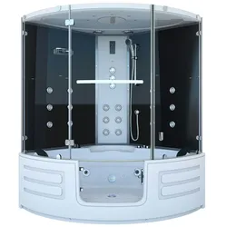 AcquaVapore Dampfdusche Whirlpool Dusche Duschkabine K70-SW-TH 150x150cm OHNE Zusatzoptionen