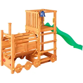 TheGoodGarden Spielturm Loco braun