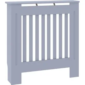 vidaXL MDF Heizkörperverkleidung Grau 78 cm